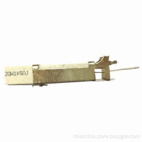 Cement Fixed Resistor, Available in 5 to 20W Power, Suitable for Metal Oxide Film Cutting Cores